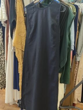 Zara Black Dress Linen!